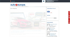 Desktop Screenshot of mietwagen-blog.autoeurope.de